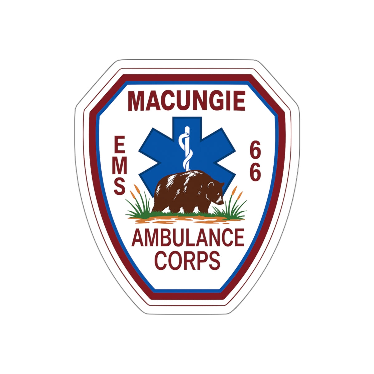 MAC Patch - Die Cut Sticker