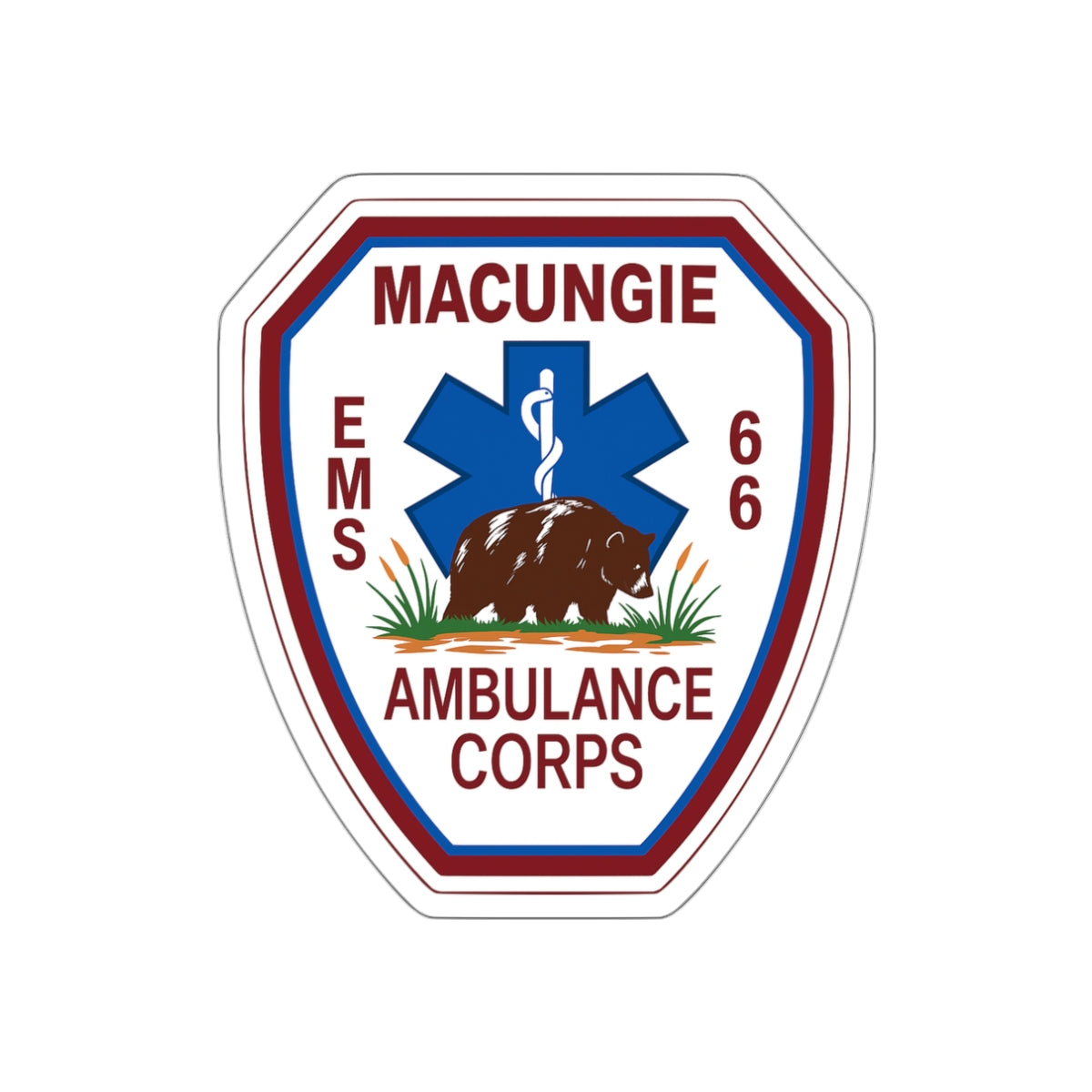 MAC Patch - Die Cut Sticker